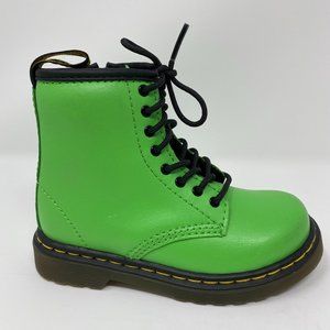 neon green doc martens